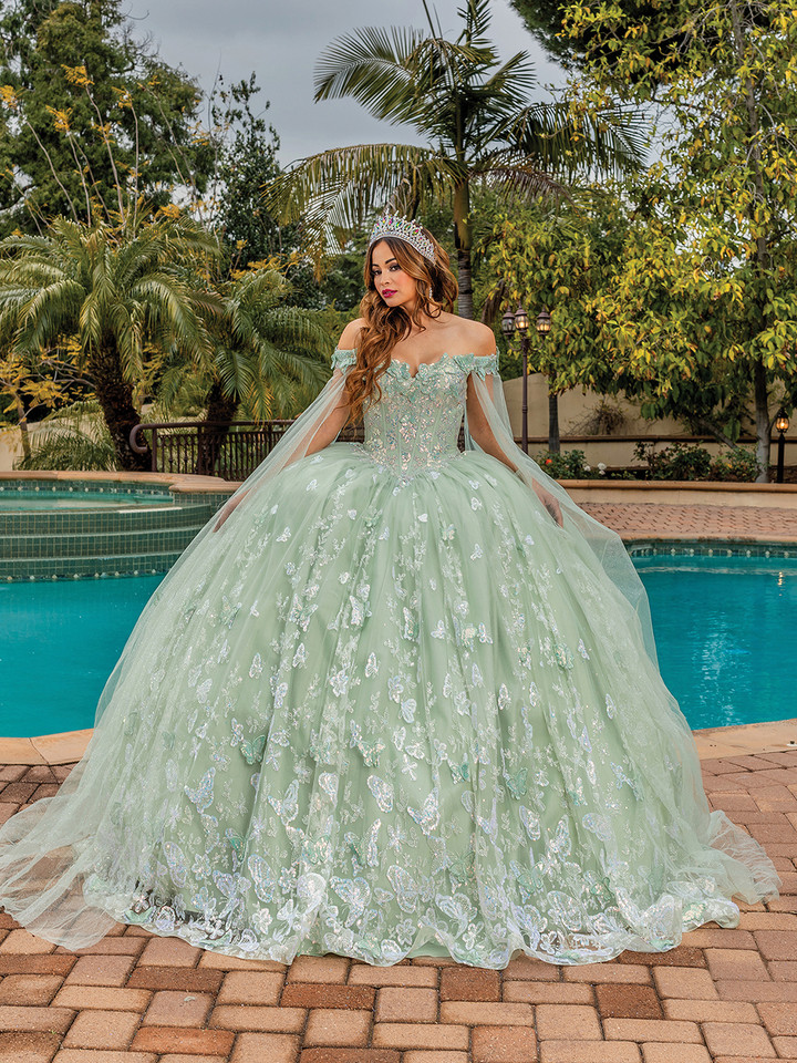 Dancing Queen 1852 Off Shoulder Sweetheart Neck Long Dress