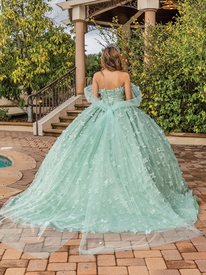 Dancing Queen 1820 Off Shoulder Sweetheart Neck Long Dress