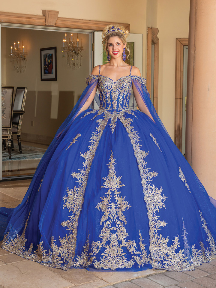 Dancing Queen 1768 Sweetheart Neck Strap Sleeve Long Dress