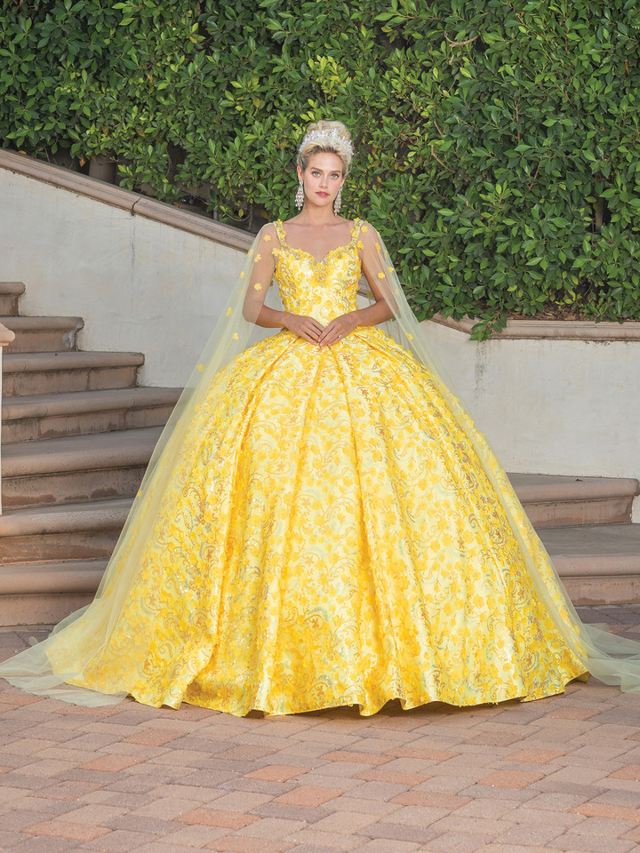 Dancing Queen 1750 Sweetheart Neck Sleeveless Ballgown