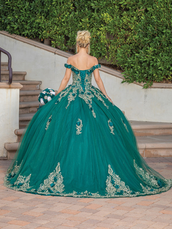 Dancing Queen 1739 Off Shoulder Sweetheart Neck Ballgown