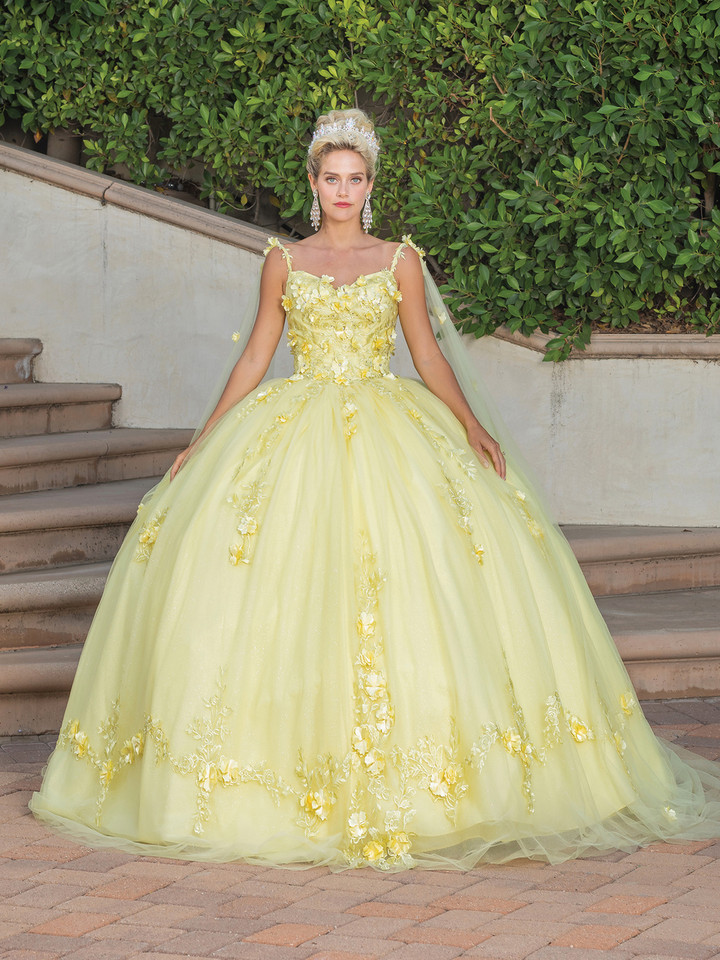 Dancing Queen 1738 Sweetheart Neck Strap Sleeve Ballgown