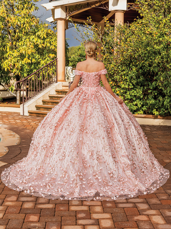 Dancing Queen 1734 Off Shoulder Sweetheart Neck Ballgown