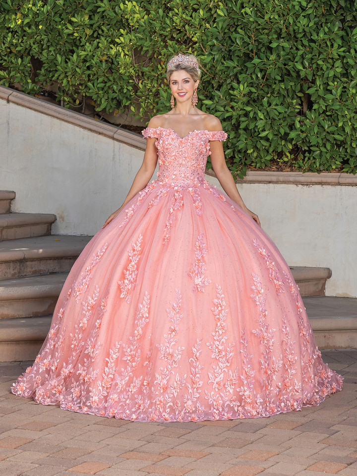 Dancing Queen 1727 Off Shoulder Sweetheart Neck Ballgown
