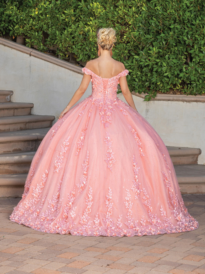 Dancing Queen 1727 Off Shoulder Sweetheart Neck Ballgown