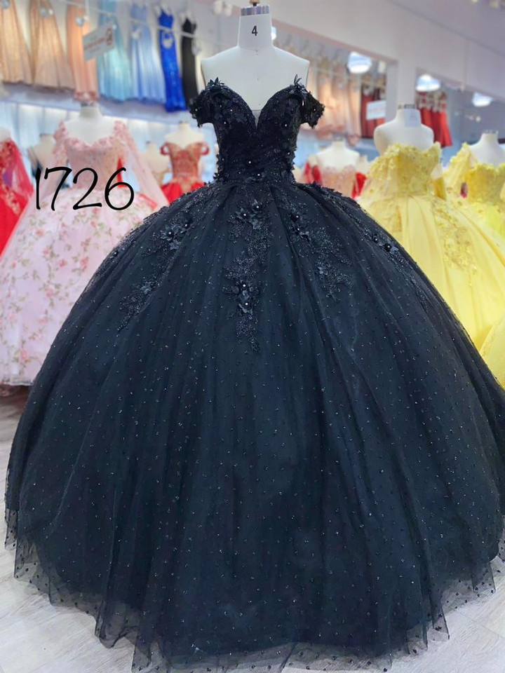 Dancing Queen 1726 Off Shoulder Sweetheart Neck Ballgown