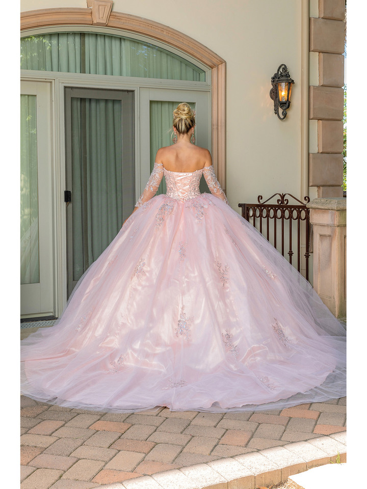 Dancing Queen 1674 Sweetheart Neck Strapless Long Ballgown