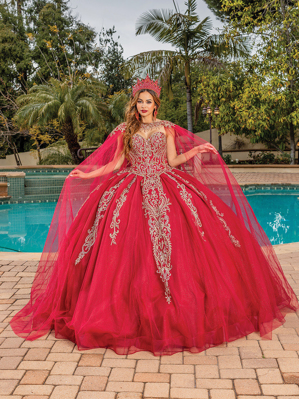 Dancing Queen 1672 Sweetheart Neck Strapless Long Ballgown