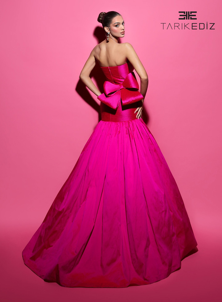 Tarik Ediz 98508 Strapless Cameron Dress