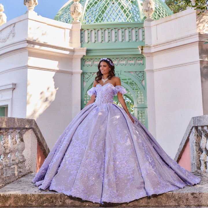 Princesa by Ariana Vara PR30134 Lace Beading Strapless Gown