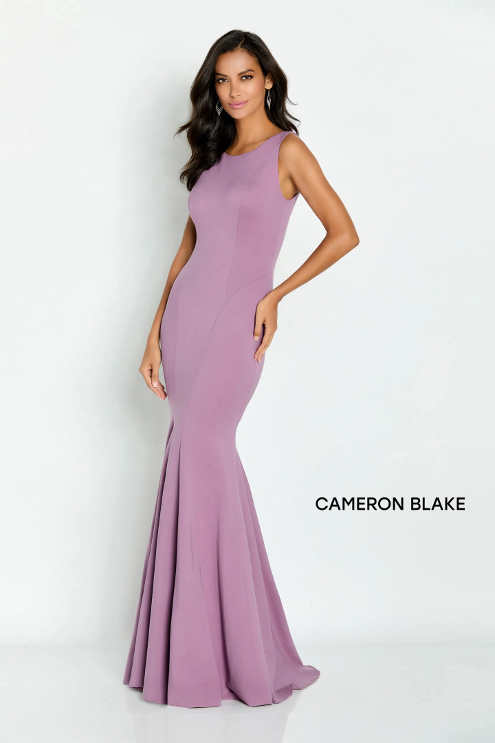 Cameron Blake by Mon Cheri 220635 Jersey Scoop Neck Dress