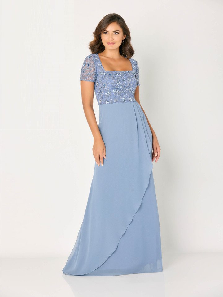 Cameron Blake by Mon Cheri CB794 Embroidered Sequin Dress