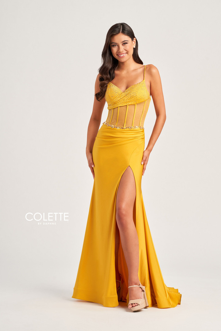 Colette by Daphne CL5104 Stretch Spandex Jersey Dress