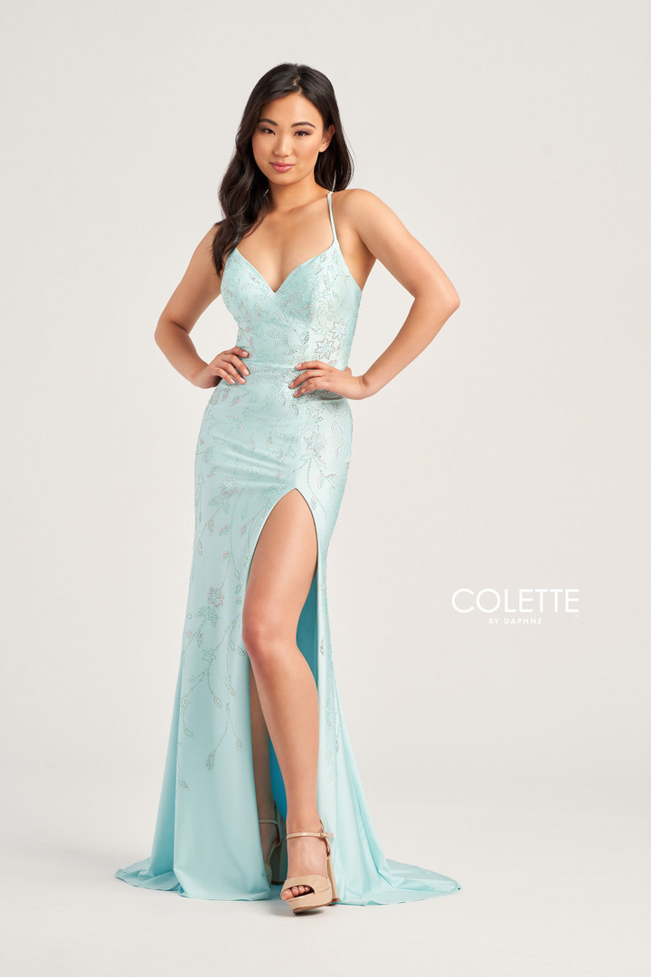 Colette by Daphne CL5110 Stretch Spandex Jersey Dress