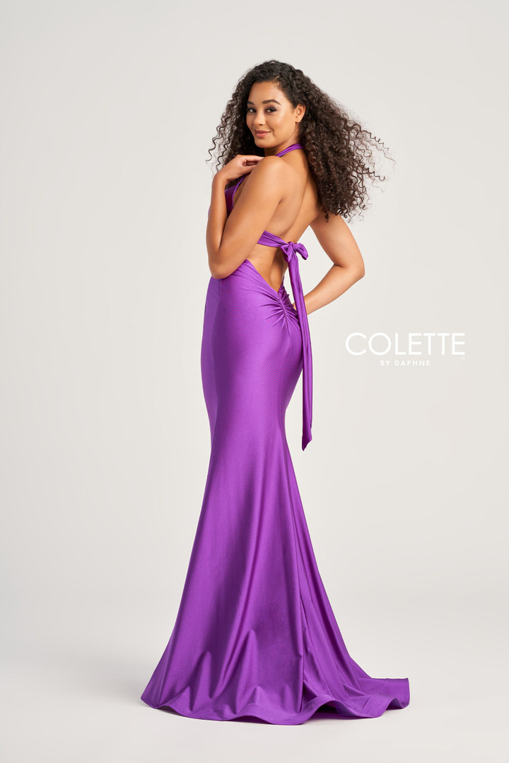 Colette by Daphne CL5199 Stretch Spandex Jersey Dress