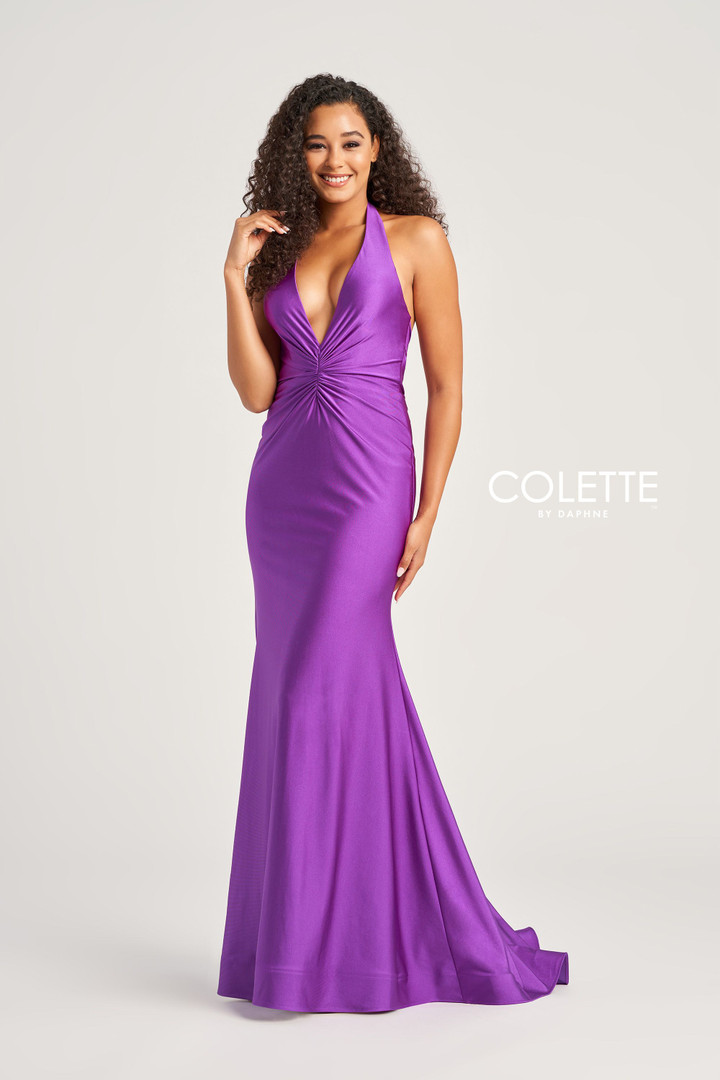 Colette by Daphne CL5199 Stretch Spandex Jersey Dress