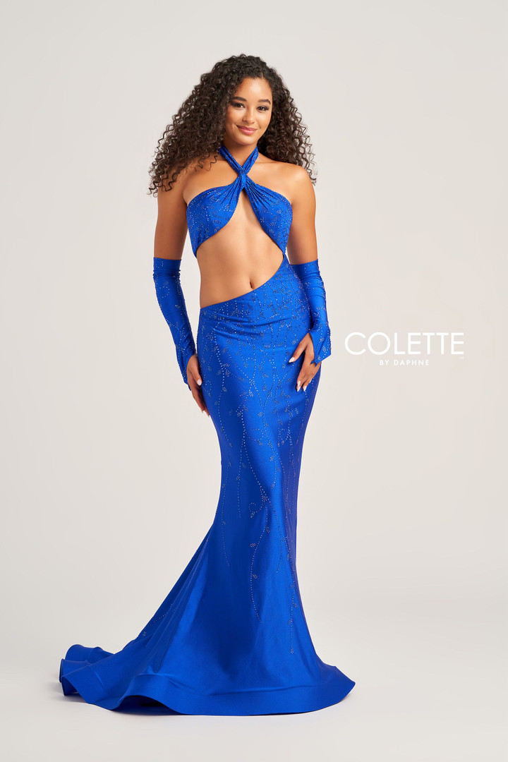 Colette by Daphne CL5263 Stretch Spandex Jersey Dress