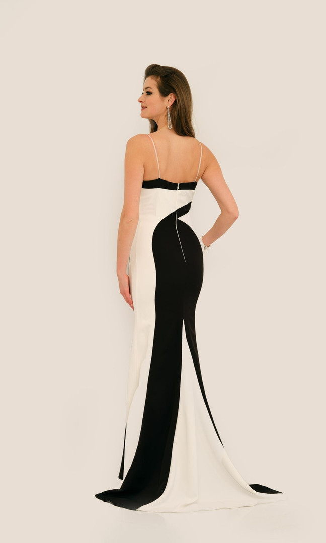 Dave and Johnny 11296 Sweetheart Neck Sleeveless Long Dress