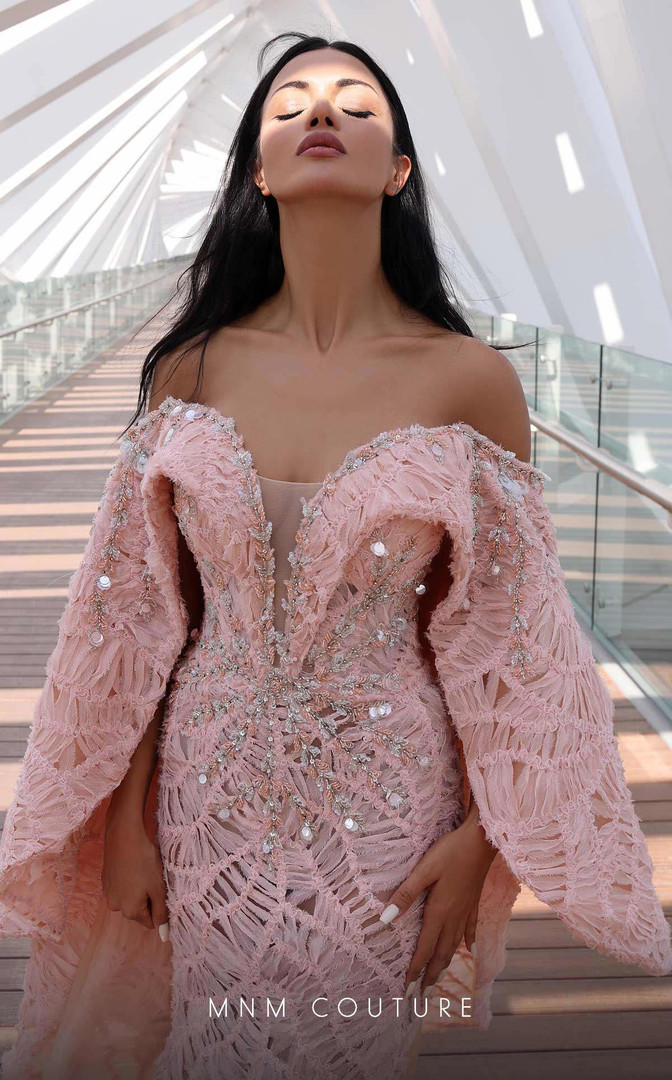 MNM Couture K4127 Illusion Sweetheart Neck Fitted Dress