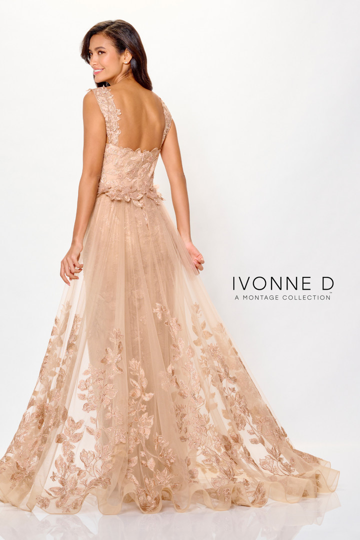 Ivonne D by Mon Cheri ID6209 Lace Tulle Sweetheart Neck Gown Ivonne D by Mon Cheri ID6209 Lace Tulle Sweetheart Neck Gown