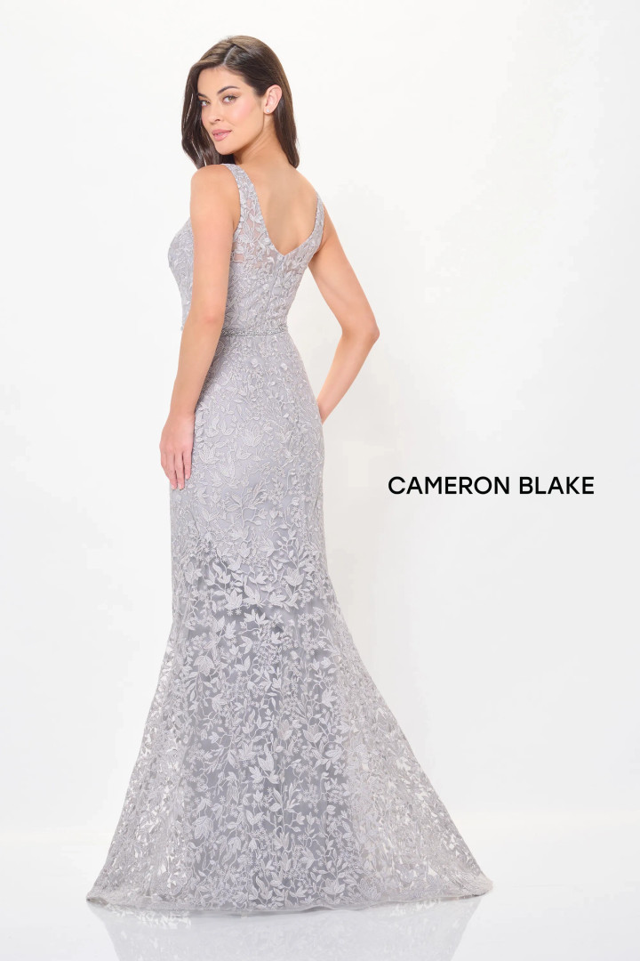 Cameron Blake by Mon Cheri CB3238 Allover Lace Beaded Dress