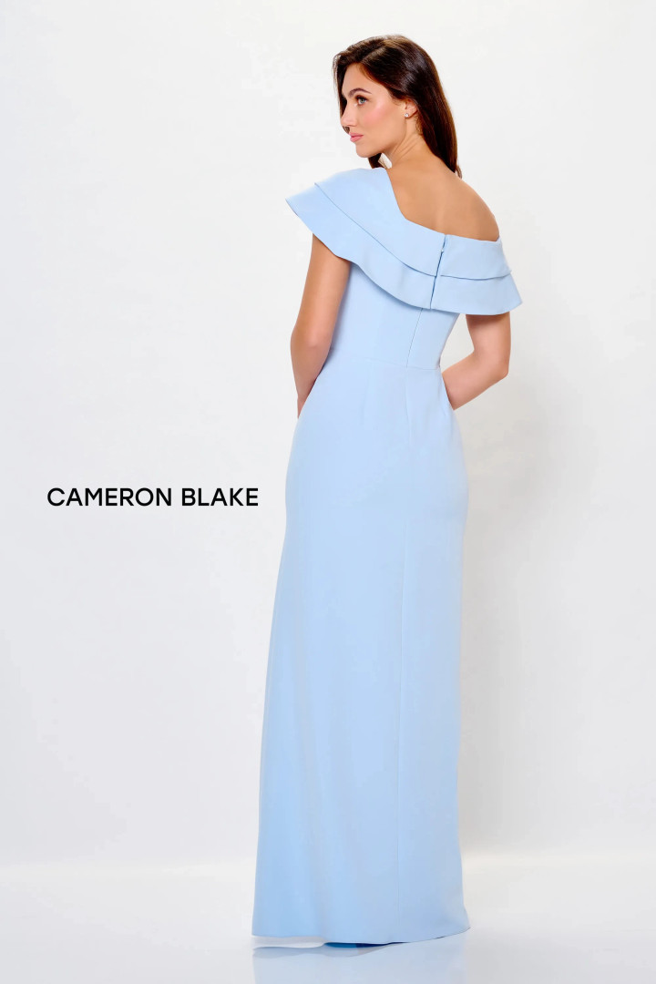 Cameron Blake by Mon Cheri CB3231 Crepe Stone Accents Dress