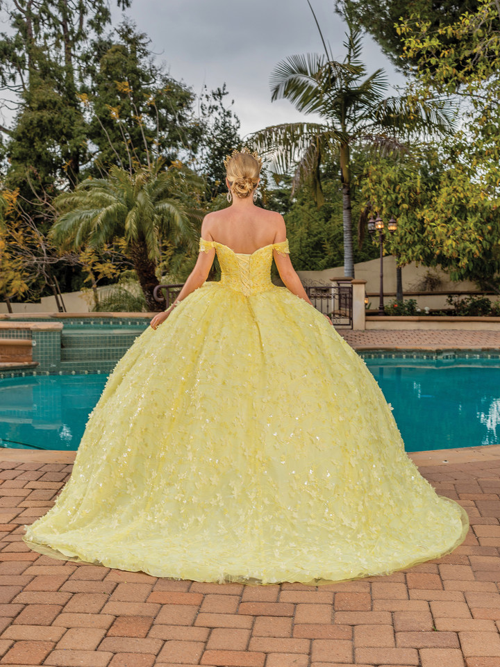 Dancing Queen 1757 Sweetheart Neckline Glittering Ball Gown