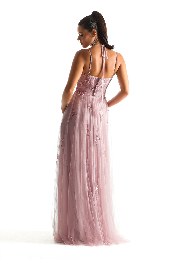 Morilee Bridesmaid 21843 Net Scoop Neck Sleeveless Dress