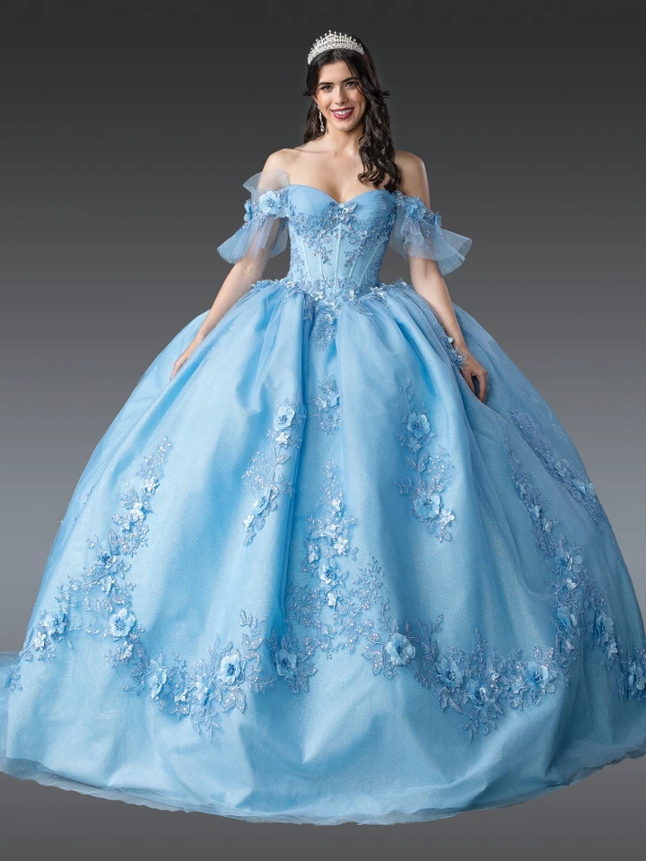 Dancing Queen 1944 Embroidered Lace Appliques Ball Gown