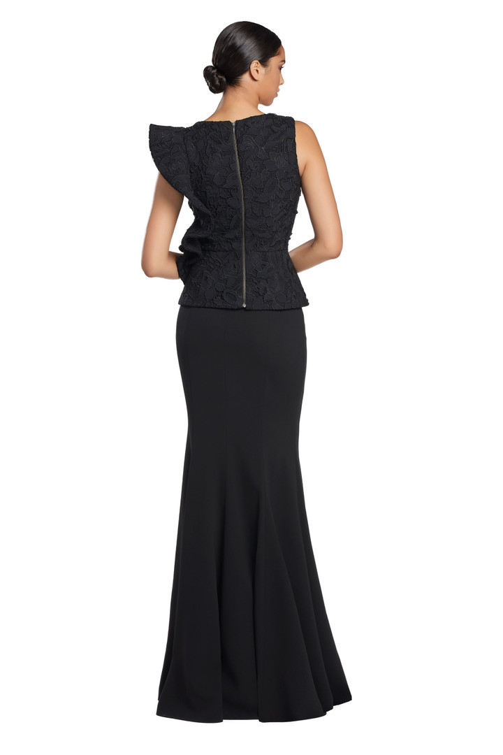 Alexander by Daymor 2039-44 Round Neck Sleeveless Long Dress