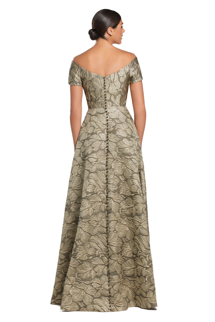 Alexander by Daymor 2055 Off Shoulder Sleeves Evening Dress