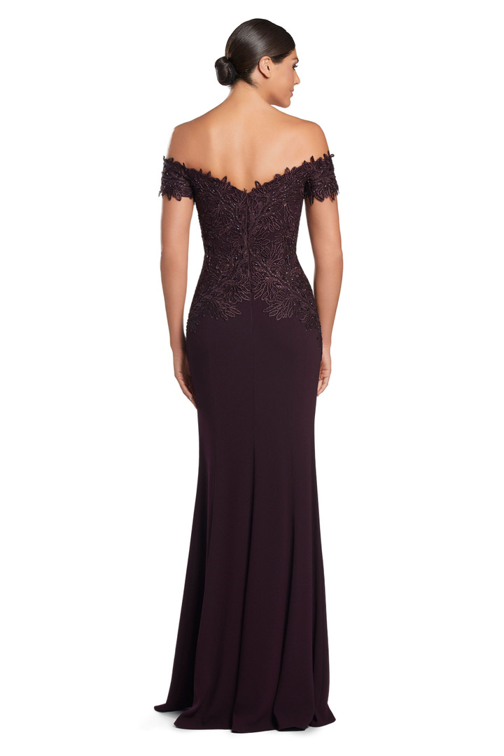 Alexander by Daymor 2057 Off Shoulder Sleeves Evening Dress