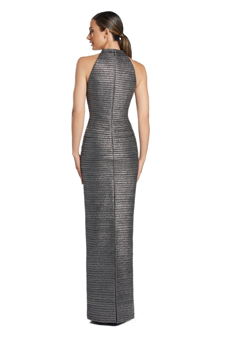 Alexander by Daymor 2065 High Neck Sleeveless Evening Dress