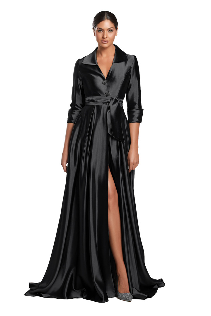 Alexander by Daymor 2067 Collar Neck Quarter Sleeves Dress