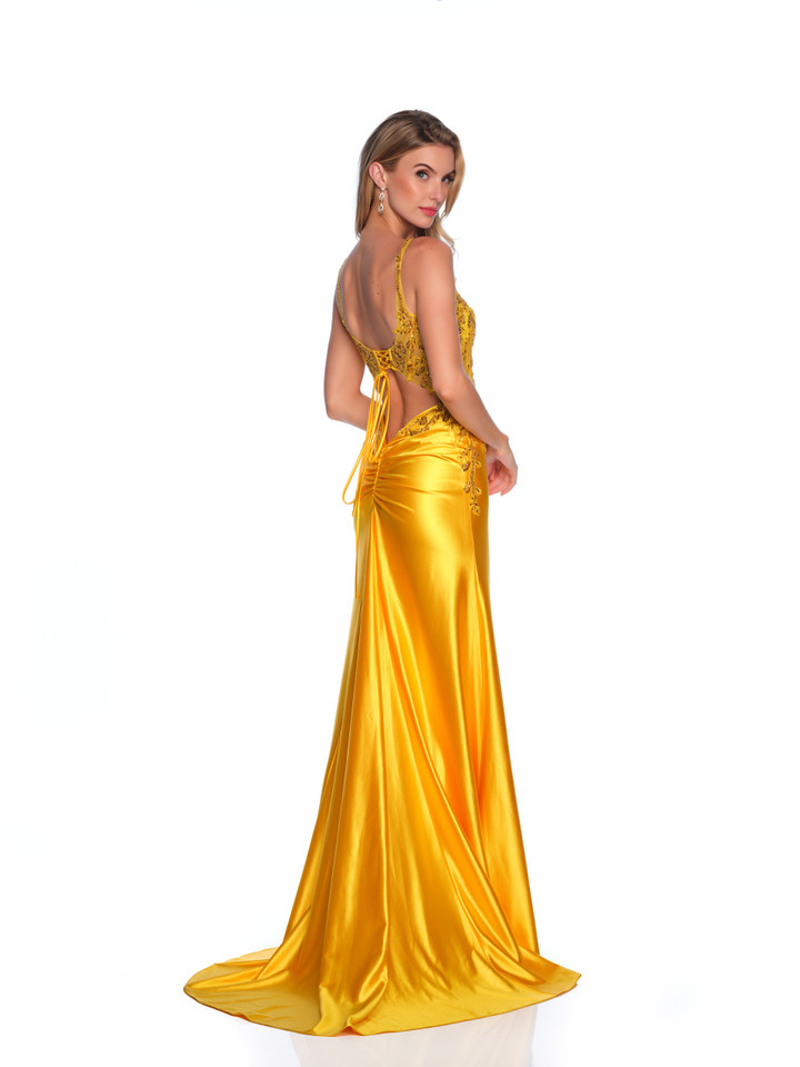 Dave and Johnny 12132 Sequins Scoop Neck Sleeveless Dress