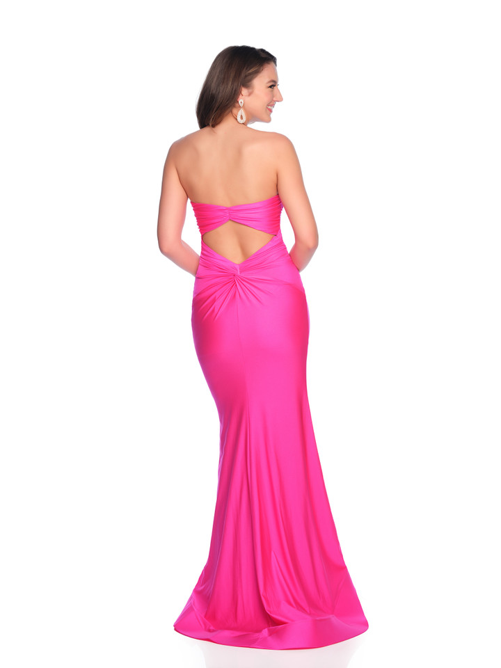 Dave and Johnny 12151 Sweetheart Neck Strapless Long Dress