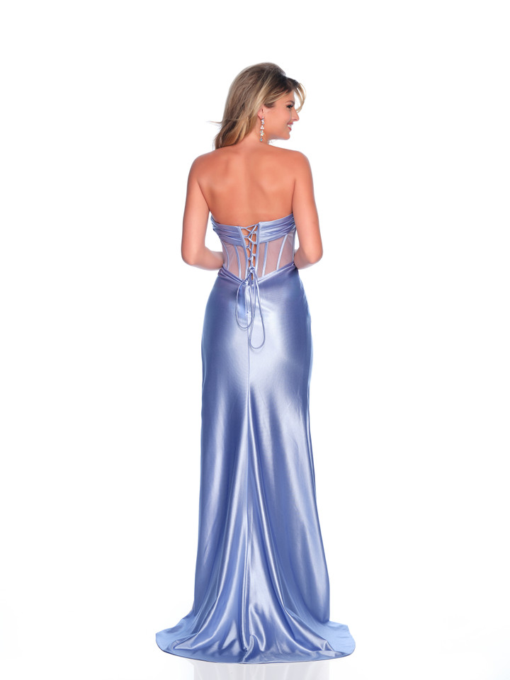 Dave and Johnny 12184 Sweetheart Neck Strapless Long Dress