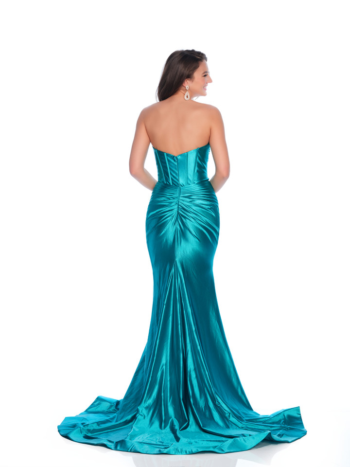 Dave and Johnny 11975 Sweetheart Neck Strapless Fitted Dress