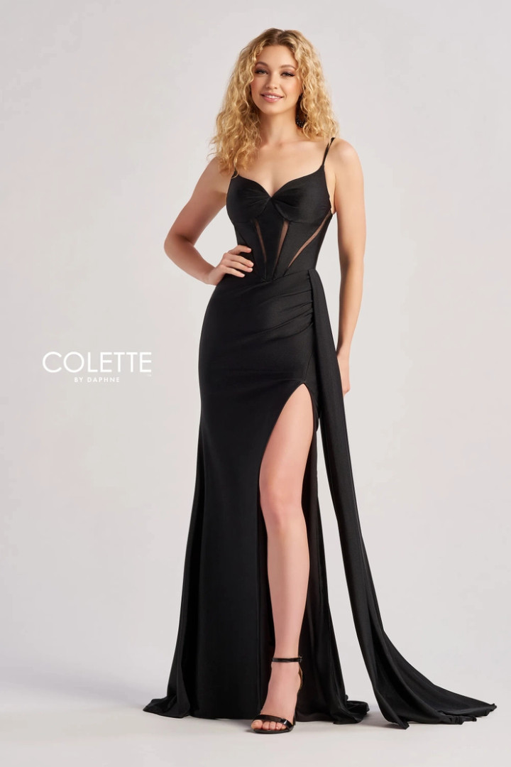 Colette by Daphne CL8480 Stretch Jersey Stretch Lining Dress