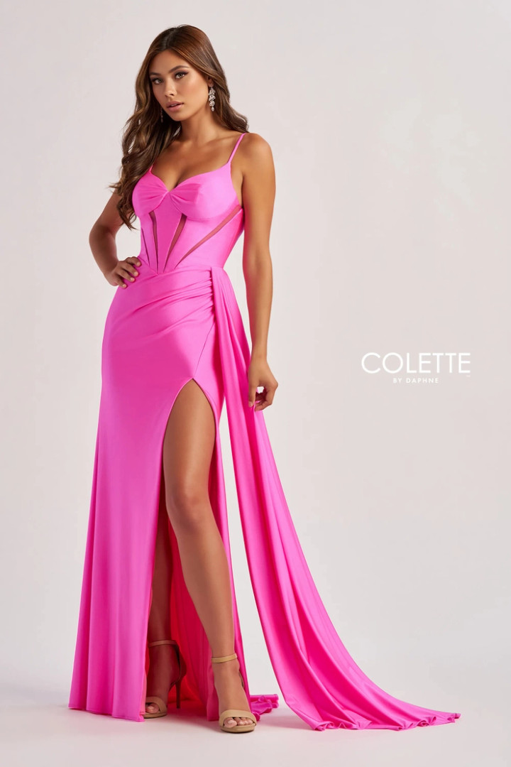 Colette by Daphne CL8480 Stretch Jersey Stretch Lining Dress