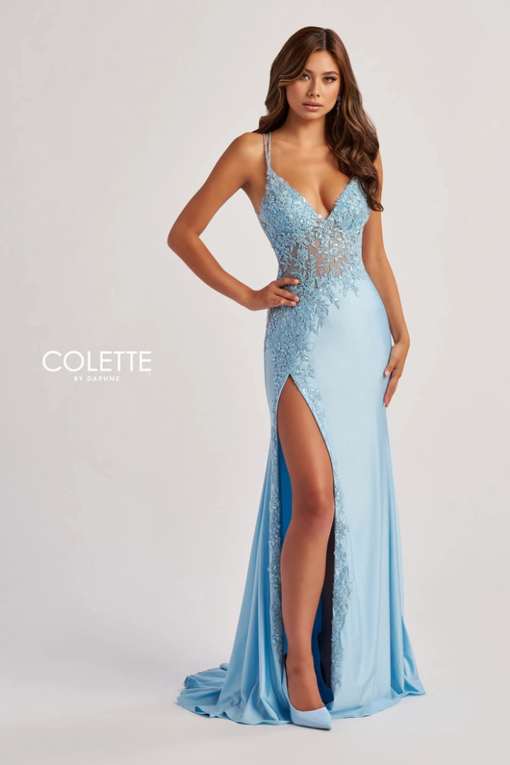 Colette by Daphne CL8535 Stretch Jersey Stretch Lining Dress