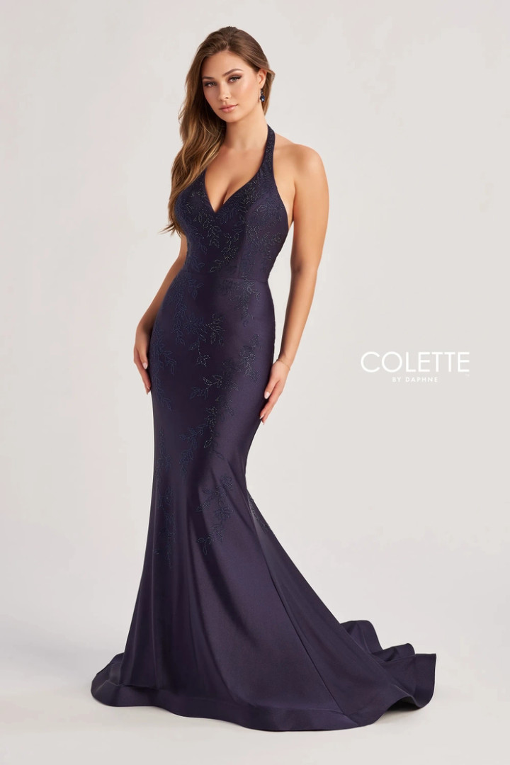 Colette by Daphne CL8580 Stretch Jersey Stretch Lining Dress