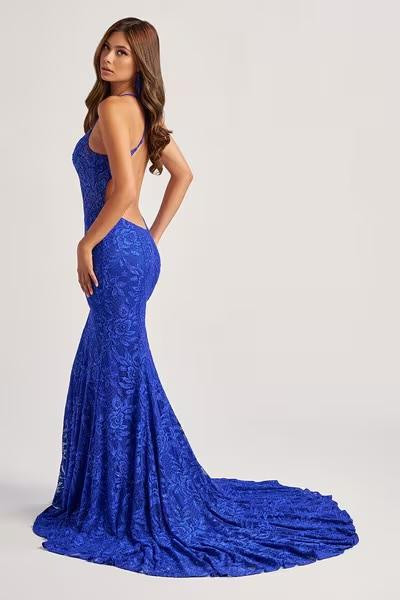 Colette by Daphne LC9002 Two Layer Stretch Lining Long Dress