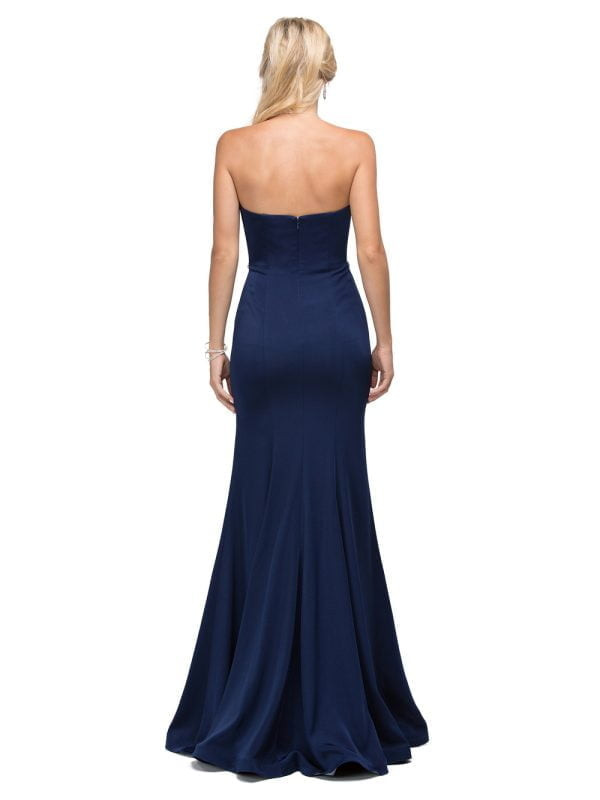 Dancing Queen 9720 Sweetheart Neckline Strapless Prom Dress