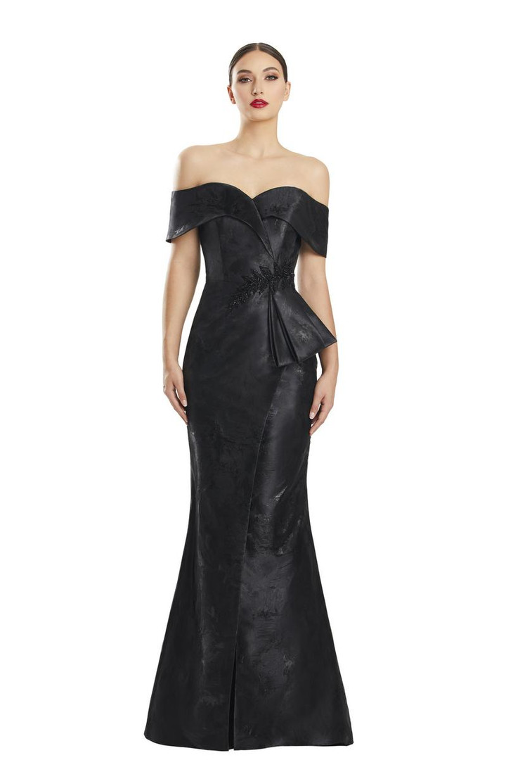 Alexander by Daymor 1852 Portrait Neck Off Shoulder Dress