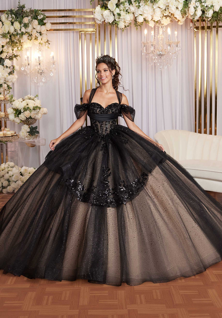 Morilee 89513 Tulle Sweetheart Neckline Quinceanera Dress