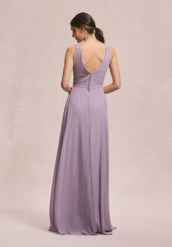Morilee Bridesmaid 31249 Chiffon V-Neck Sleeveless Dress