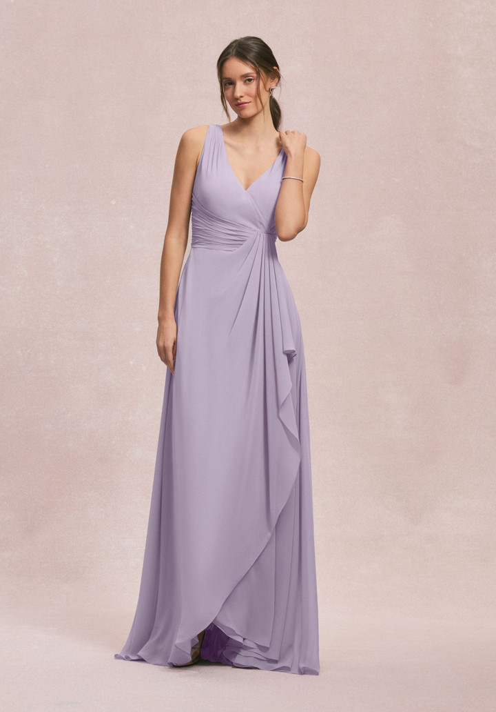 Morilee Bridesmaid 31249 Chiffon V-Neck Sleeveless Dress