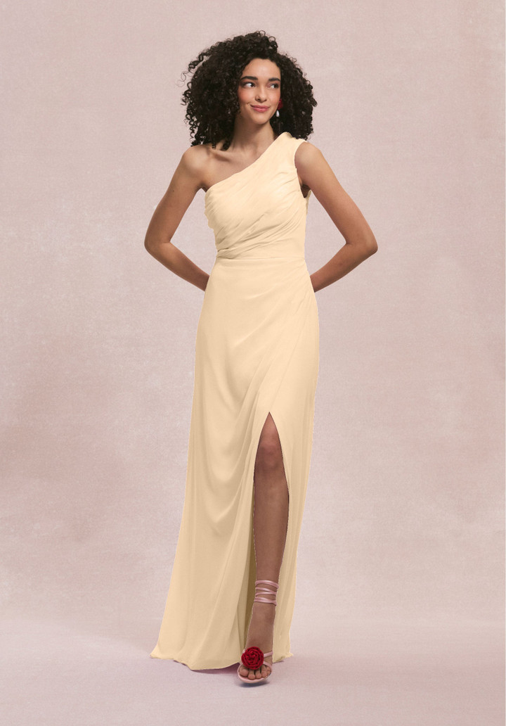 Morilee Bridesmaids 31254 Chiffon One Shoulder A-line Dress