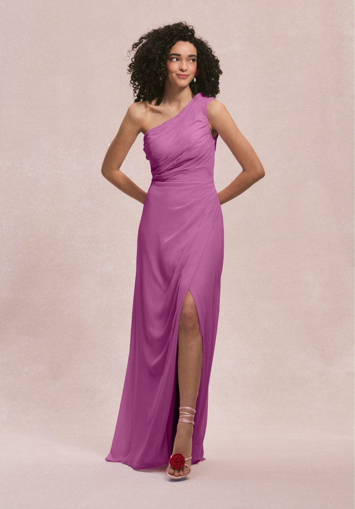 Morilee Bridesmaids 31254 Chiffon One Shoulder A-line Dress